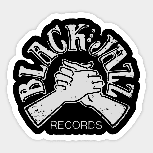 Black Jazz Records Sticker by vender